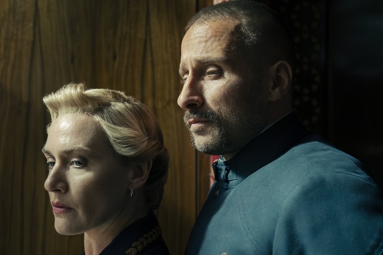 Kate Winslet and Matthias Schoenaerts in The Regime
