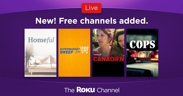 The Roku Channel added 15 new live channels in Canada.