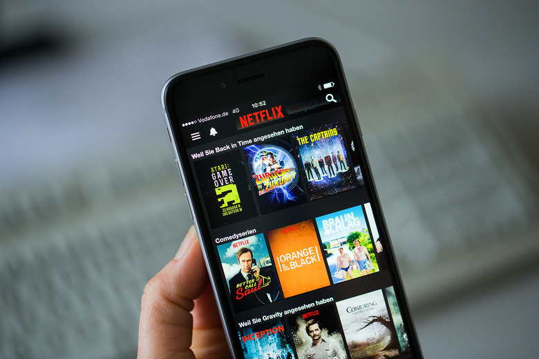 Netflix on iPhone