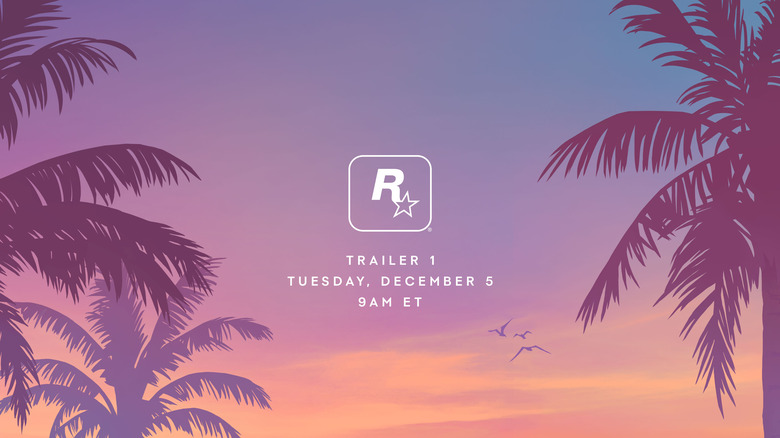 Grand Theft Auto 6 trailer 1 debuts on December 5.