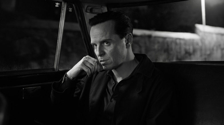 Andrew Scott as Tom Ripley.