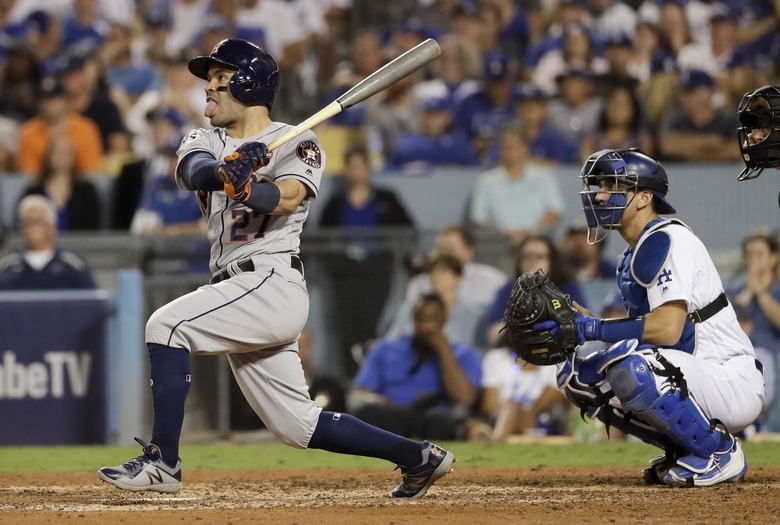 World Series Astros Dodgers Baseball, Los Angeles, USA - 25 Oct 2017