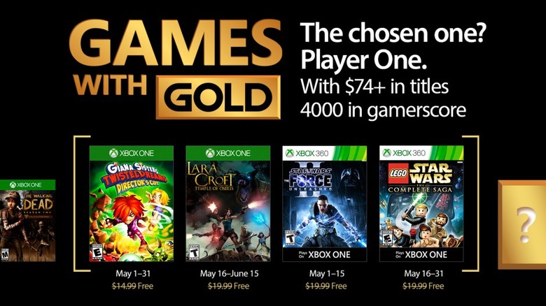 Xbox Games with Gold May 2017