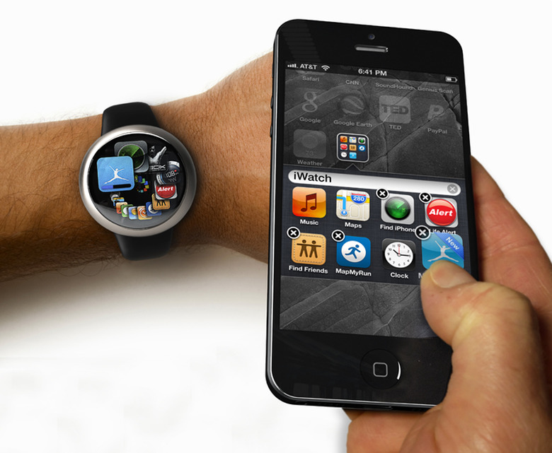 iWatch, iPhone Interaction Render