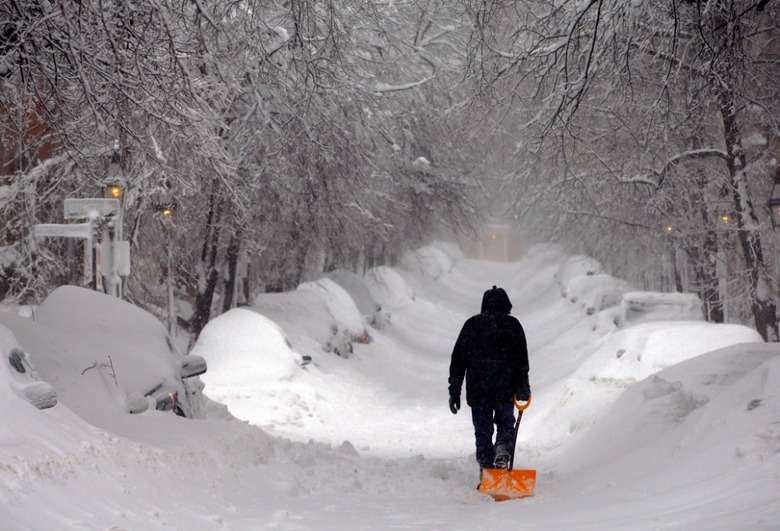 snow-shoveling