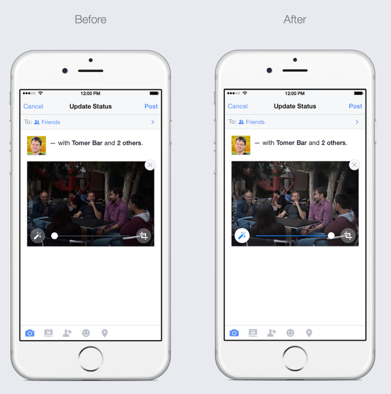 Facebook Auto Enhance