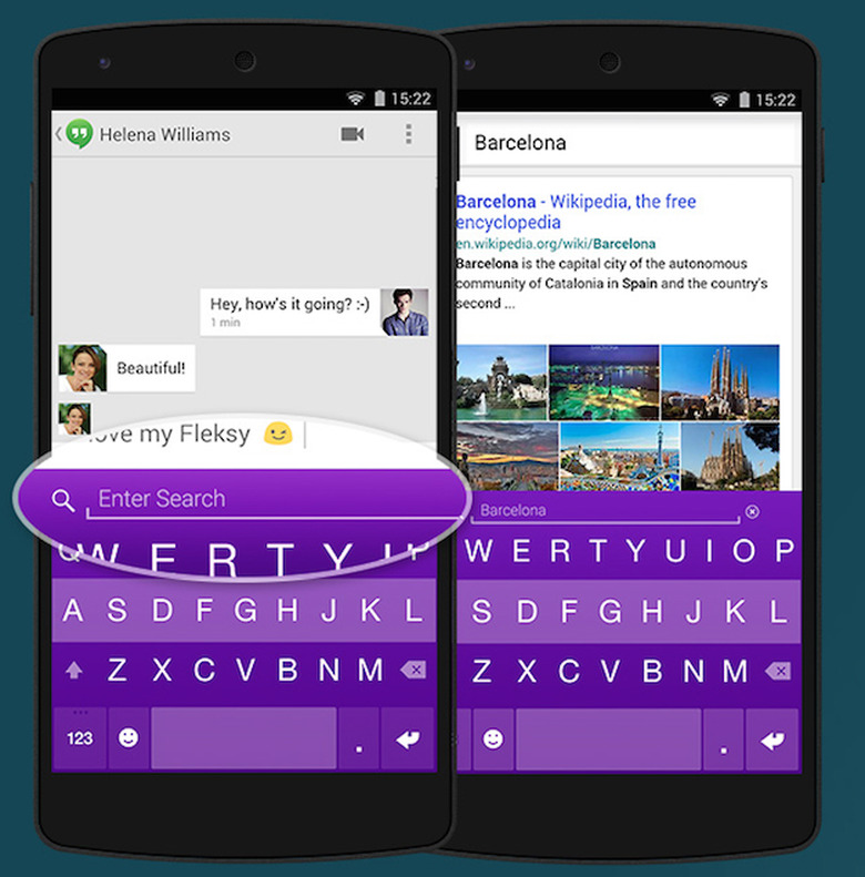 fleksy-yahoo-search-extension