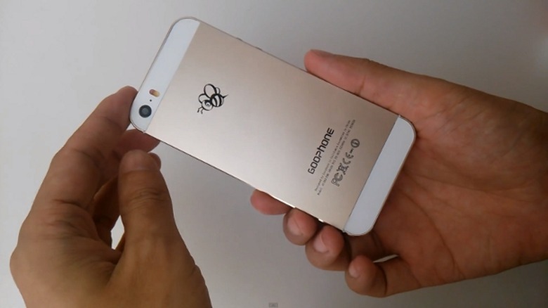 Goophone i5s Gold