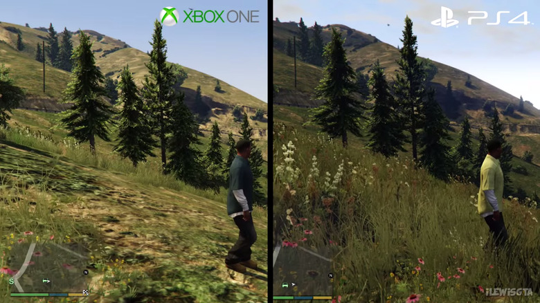 GTA V PS4 vs Xbox One