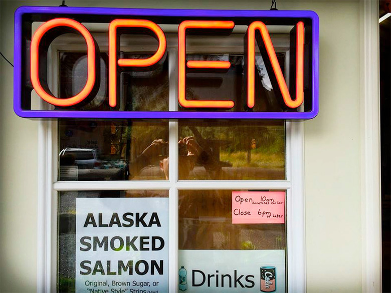 open_alaska_sign