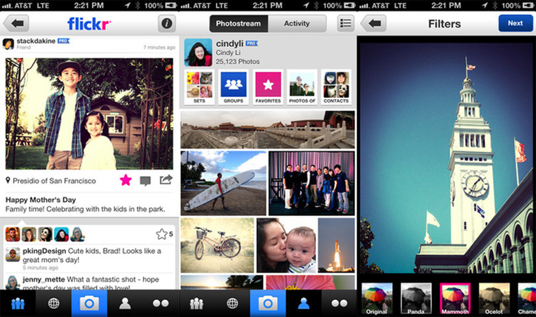 New Flickr iPhone App