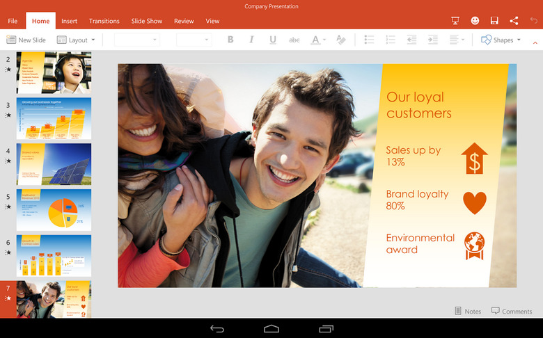 PoewrPoint for Android