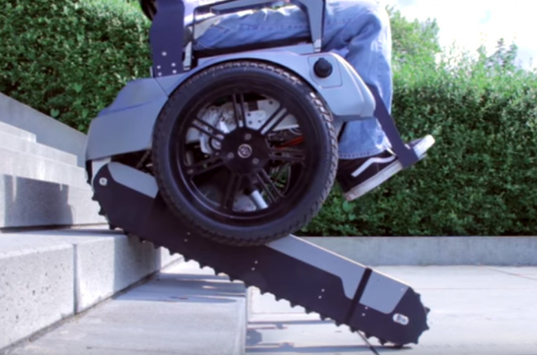 electric-wheelchair-climbs-stairs