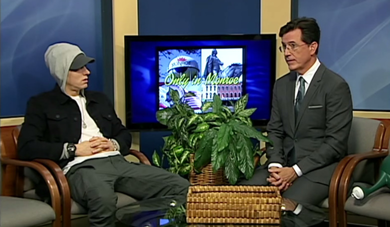 Stephen Colbert Interviews Eminem