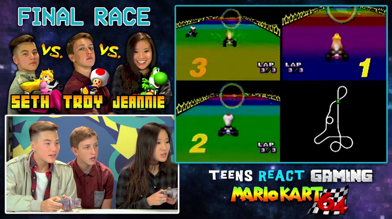 Teens React to Mario Kart 64
