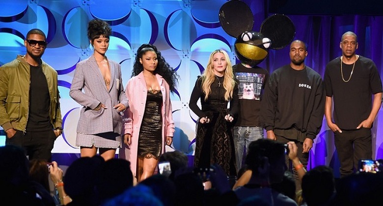 tidal jazy z madonna usher