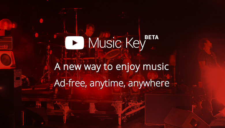 YouTube Music Key Beta