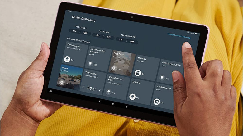showing the interface