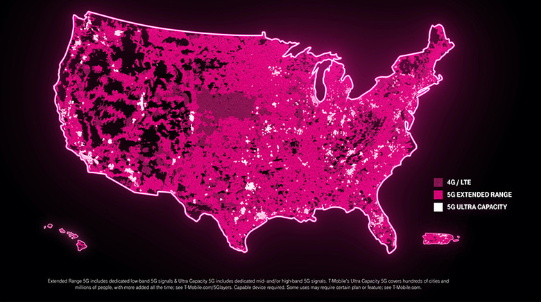 T-Mobile 5G Map