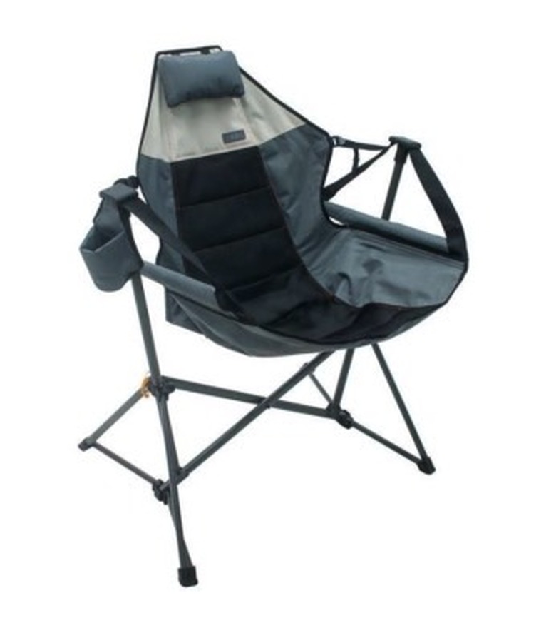 RIO-branded Swinging Hammock Chairs recall: Photo shows an assembled chair part of the recall.