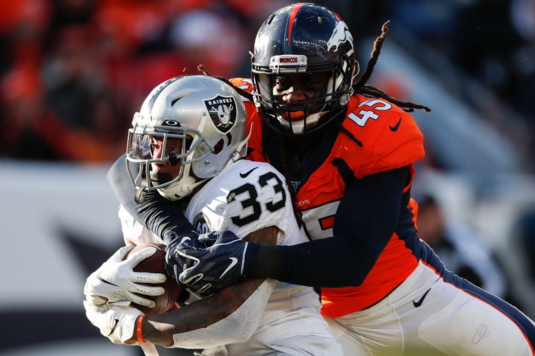 Raiders Broncos Football, Denver, USA - 29 Dec 2019
