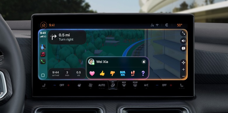 iOS 26 CarPlay features an all-new design