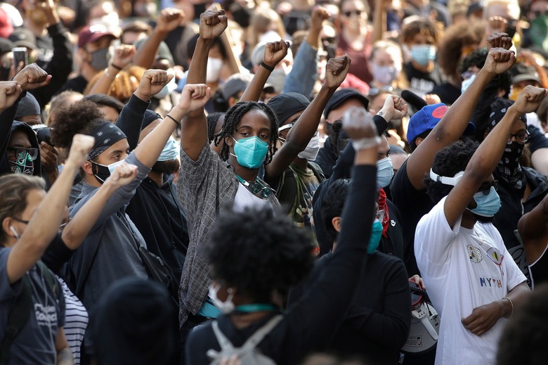 America Protests , Boston, United States - 10 Jun 2020