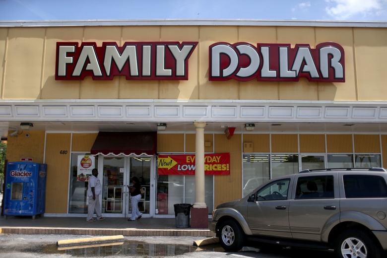 A Family Dollar store in Hallandale, Florida in July 2014.