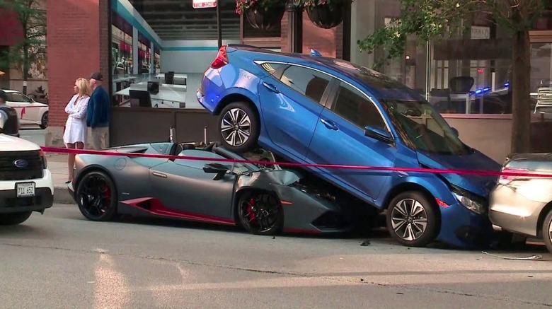 lambo huracan crash