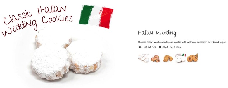 Bombolo Biscotti cookies recall: A type of Classic Italian Wedding Cookies, not necessarily from the current recall action.