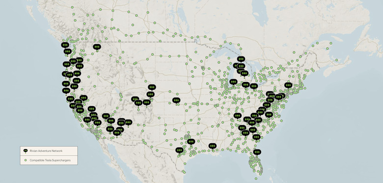 rivian-tesla-superchargers