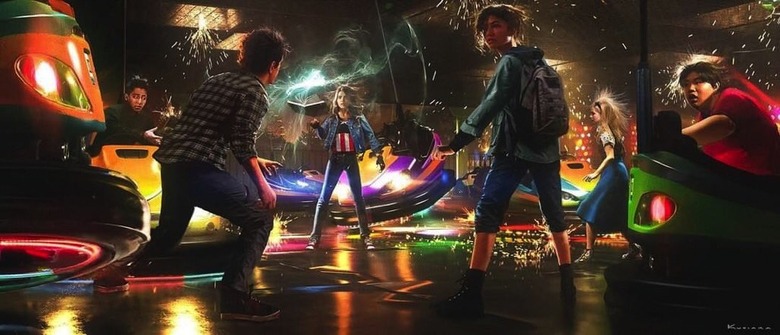 Concept art from Spider-Man: No Way Home