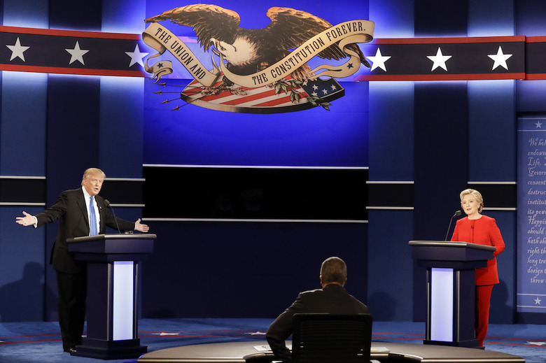 Presidential Debate, Hempstead, New York, USA - 26 Sep 2016