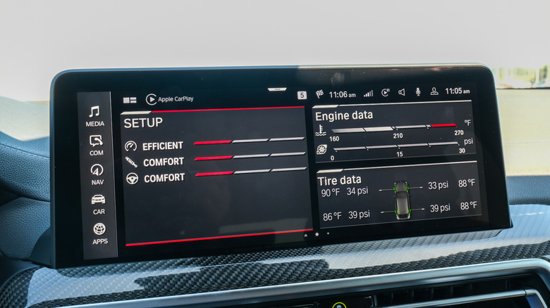 BMW X4 M Infotainment