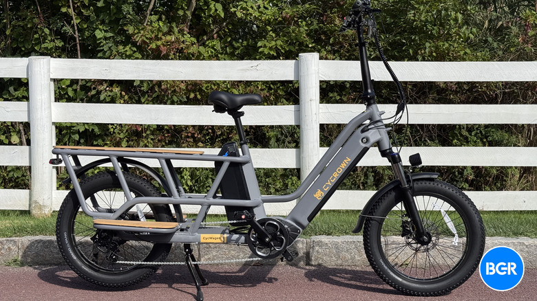 CycWagen Dual Battery Cargo Bike