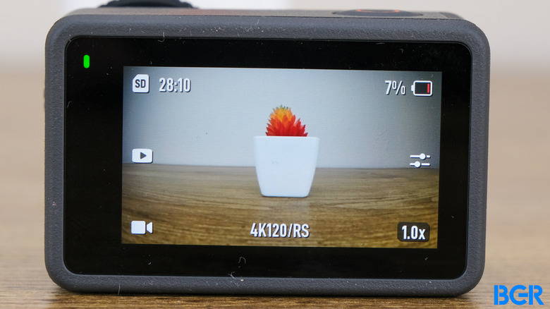 DJI Osmo Action 3 Interface