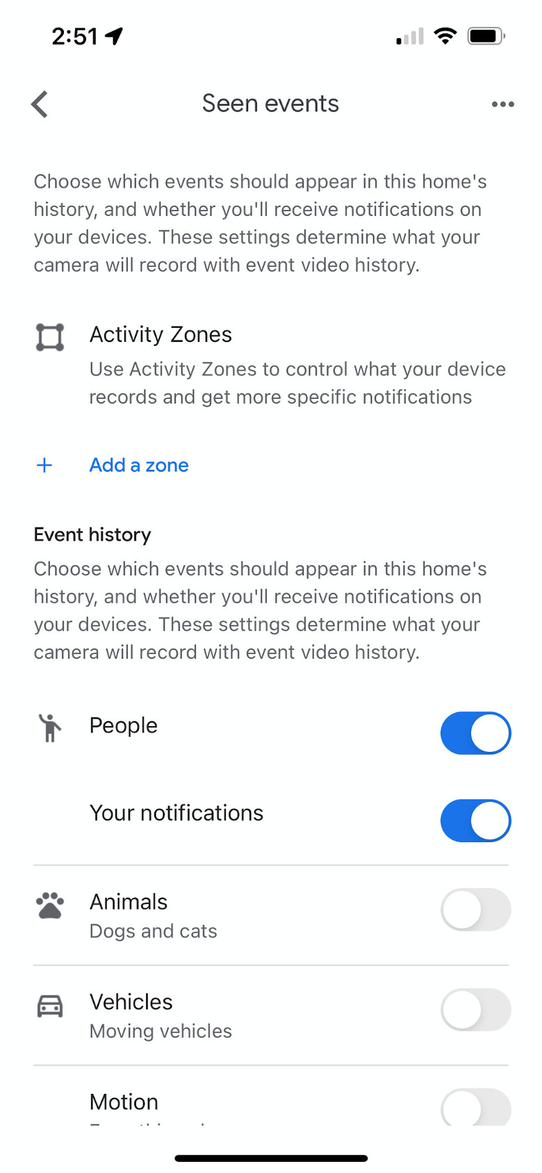 Google Nest Cam Screenshot