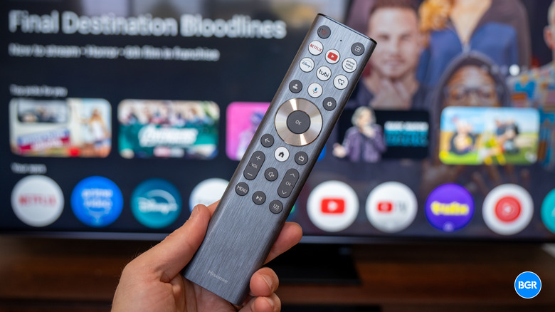 Remote of the Hisense U7QG