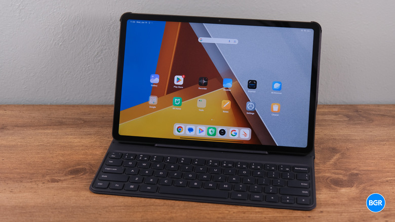 Poco Pad in a keyboard case