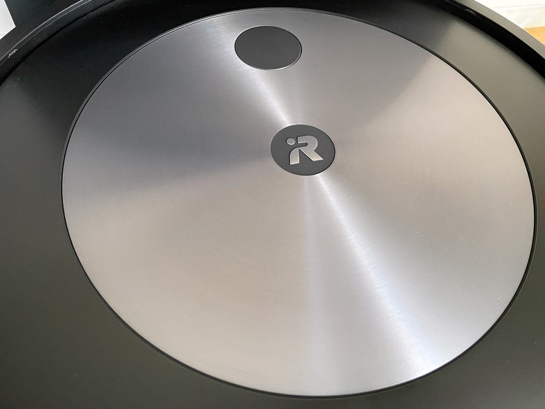 Roomba j7+ robot vacuum up close