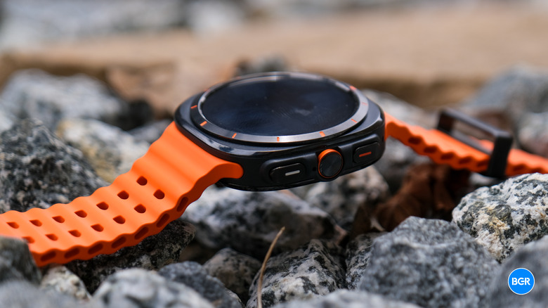 Samsung Galaxy Watch Ultra side view