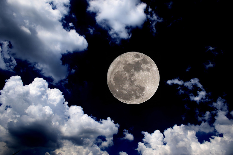 blue supermoon