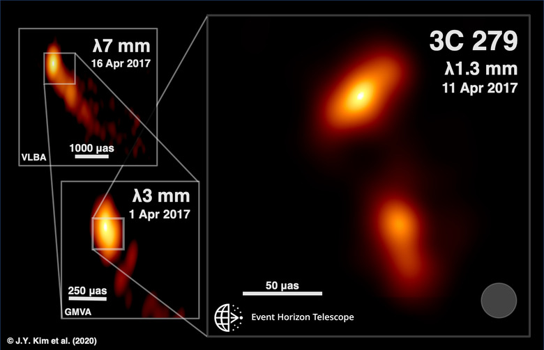 black hole beam