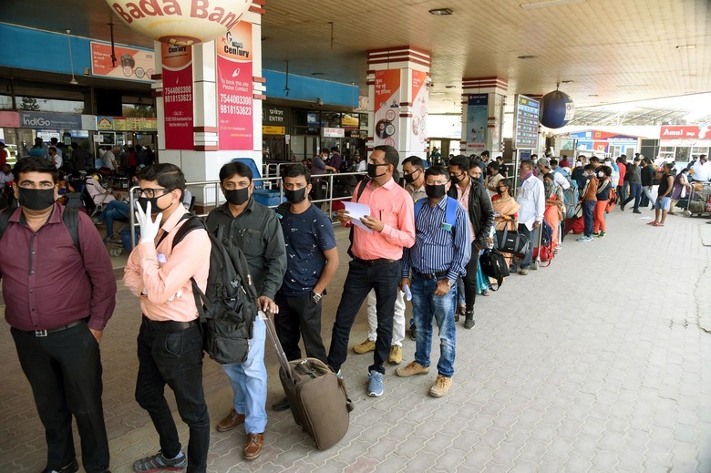Coronavirus face masks India