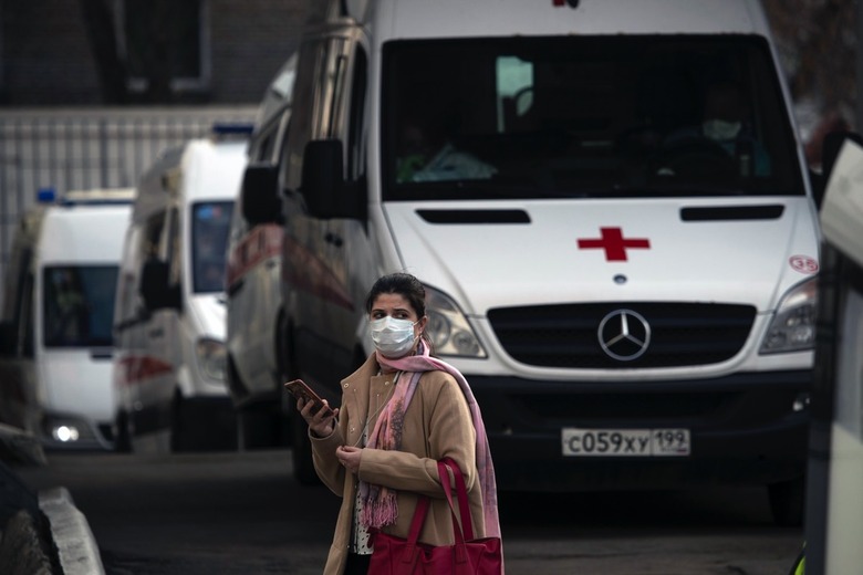 Virus Outbreak Russia