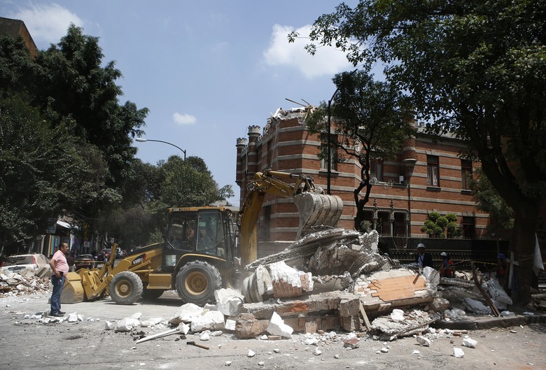 Earthquake, Mexico City, Mexico - 19 Sep 2017