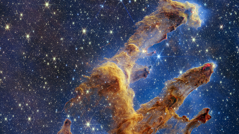James Webb Pillars of Creation image