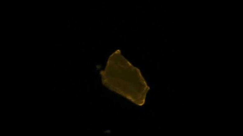 rare crystal that melts under light