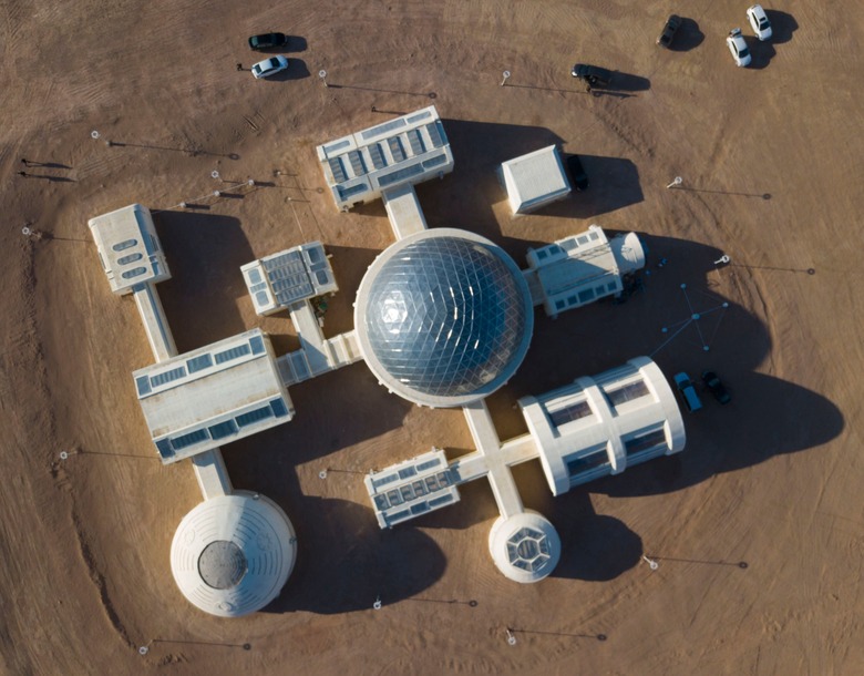 China C-Space Project Mars Simulation Base opens, Jinchang - 17 Apr 2019