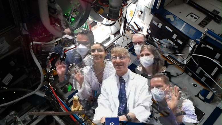 3D telemedicine on ISS